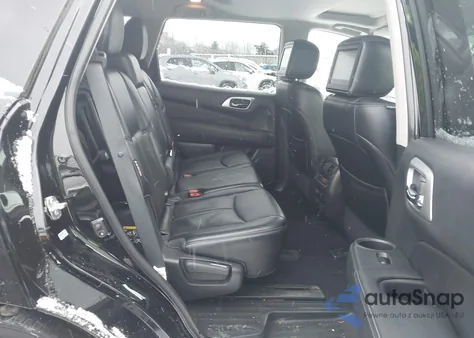 2019 Nissan Pathfinder Platinum z USA, uszkodzony, nr VIN 5N1DR2MM8KC634623